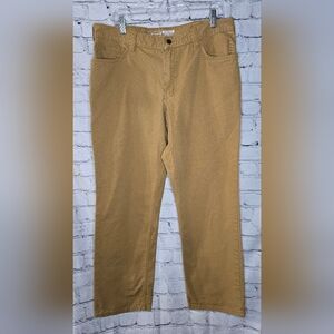 Carhartt‎ Men's Tan Canvas Work Pants Size 36x30